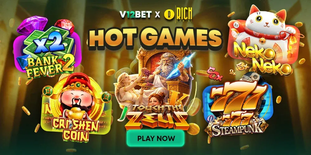 V12Bet x Rich Gaming hot games