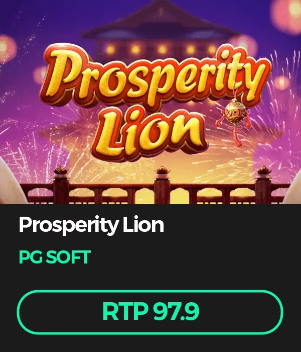 Prosperity Lion slot by PG SOFT